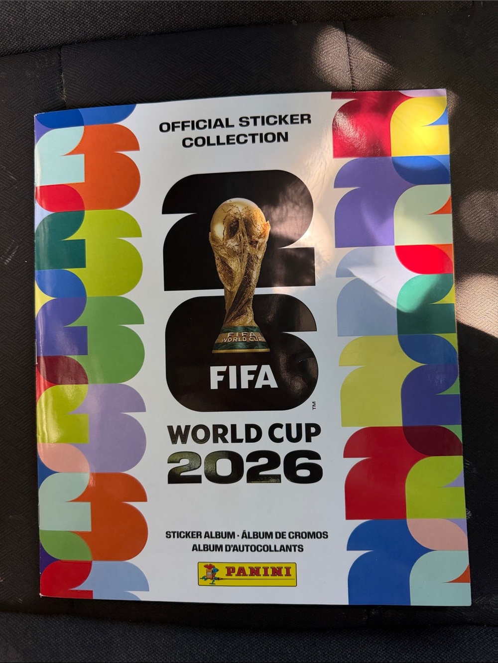 Panini FIFA World Cup 2026 Sticker Album - White with Multicolor Accents